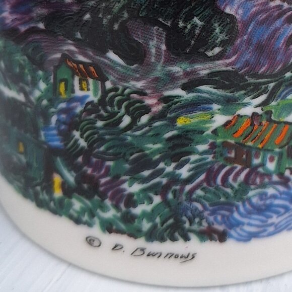 Vintage Mug Van Gogh Starry Night Artist Gifts Famous Impressionist Painting Art - Picture 11 of 17